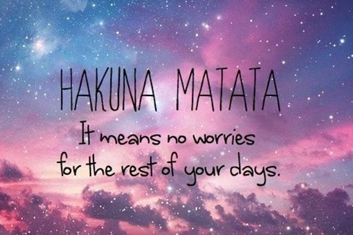 Hakuna Matata是什么语言 阿库纳玛塔塔什么意思